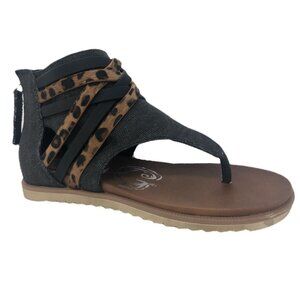 Very G Gypsy Jazz Carla Leopard Strap Sandals | Boutique Comfort Sandals